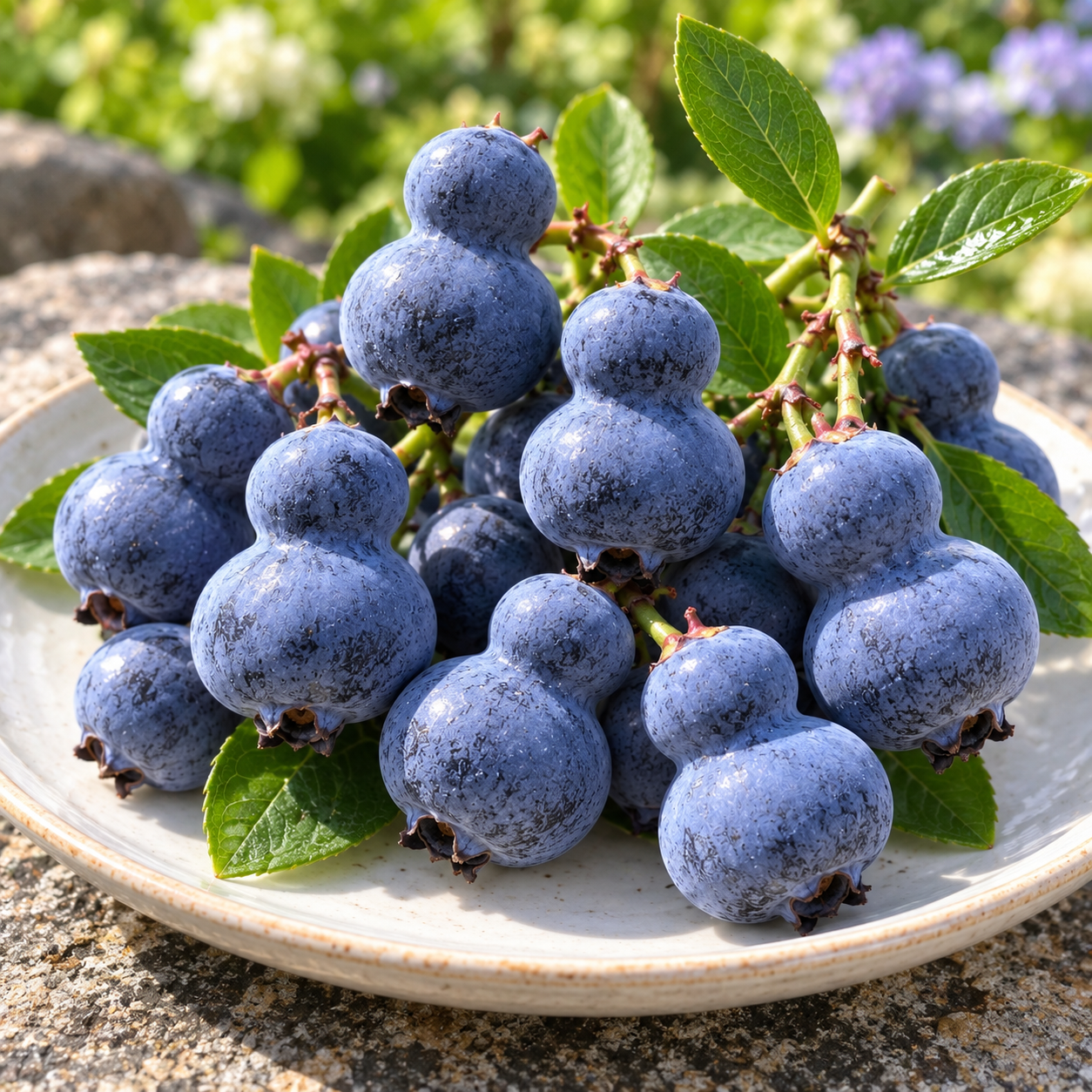 Vzácná semena borůvky Gourdberry – jedinečné plody se dvěma laloky