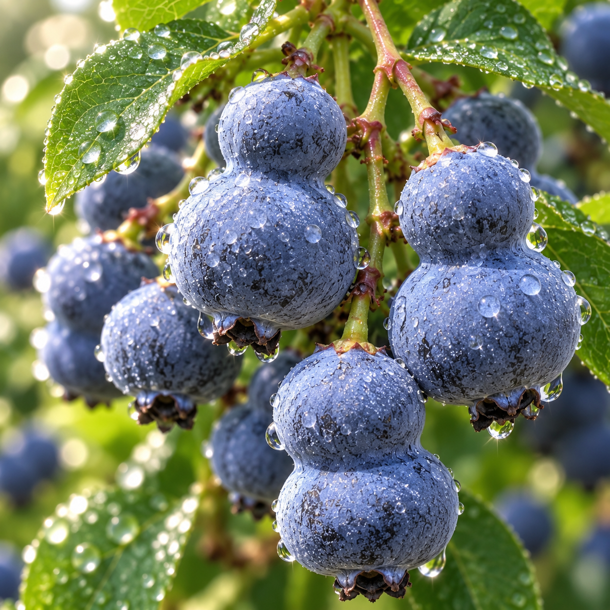 Vzácná semena borůvky Gourdberry – jedinečné plody se dvěma laloky