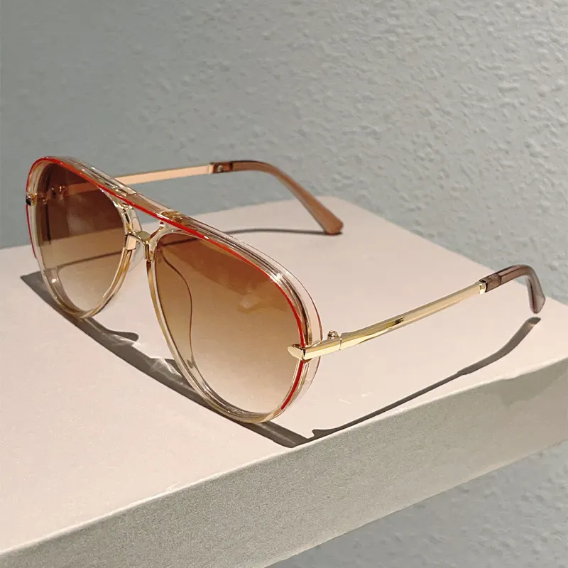 🕶50% ZĽAVA !! ⏰Dámske retro slnečné okuliare s dvojitým mostíkom