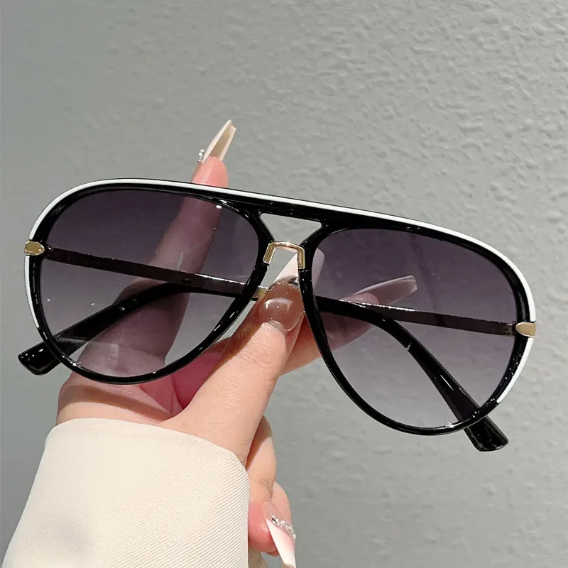 🕶50% ZĽAVA !! ⏰Dámske retro slnečné okuliare s dvojitým mostíkom