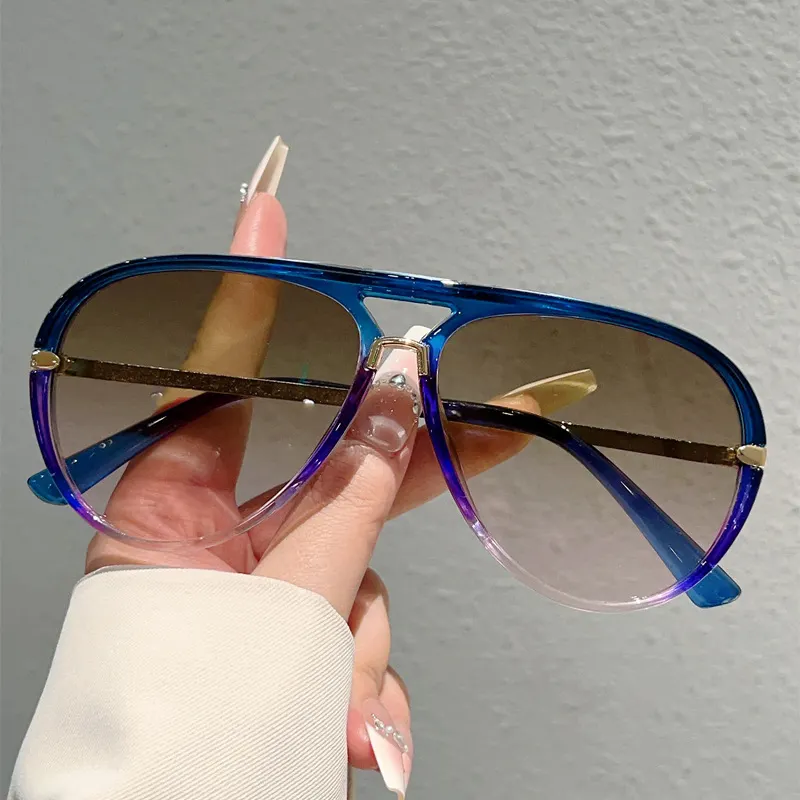 🕶50% ZĽAVA !! ⏰Dámske retro slnečné okuliare s dvojitým mostíkom