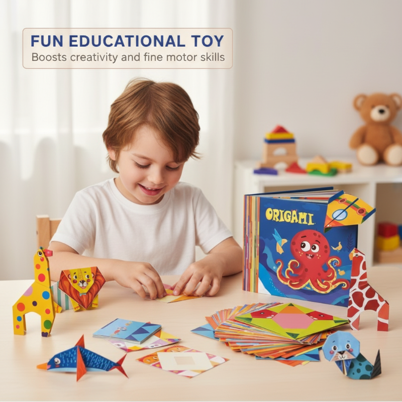 👶 1+1 ZADARMO 🧠 Detské vzdelávacie DIY origami remeslá ✂️✨
