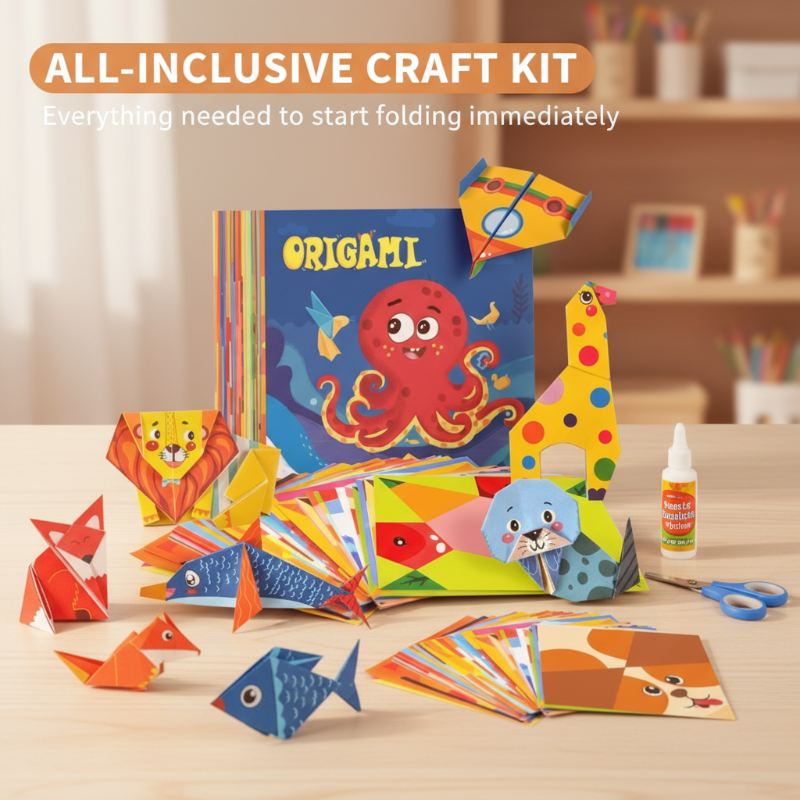 👶 1+1 ZADARMO 🧠 Detské vzdelávacie DIY origami remeslá ✂️✨