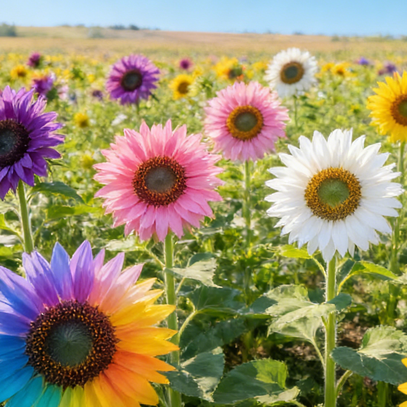 🌻【Ľahko pestovateľné slnečnicové semienka】✨ – Oživte zlaté farby Van Gogha vo svojej záhrade!💫🌞