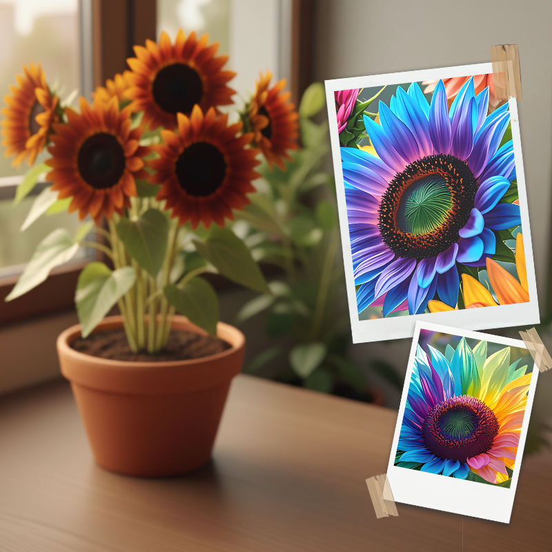 🌻【Ľahko pestovateľné slnečnicové semienka】✨ – Oživte zlaté farby Van Gogha vo svojej záhrade!💫🌞