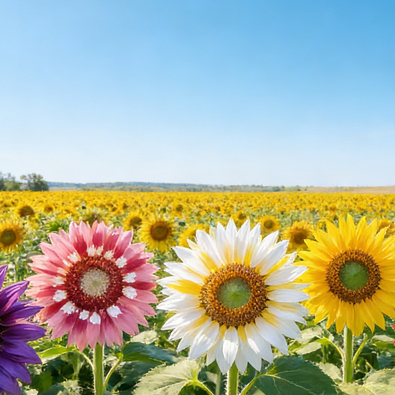 🌻【Ľahko pestovateľné slnečnicové semienka】✨ – Oživte zlaté farby Van Gogha vo svojej záhrade!💫🌞