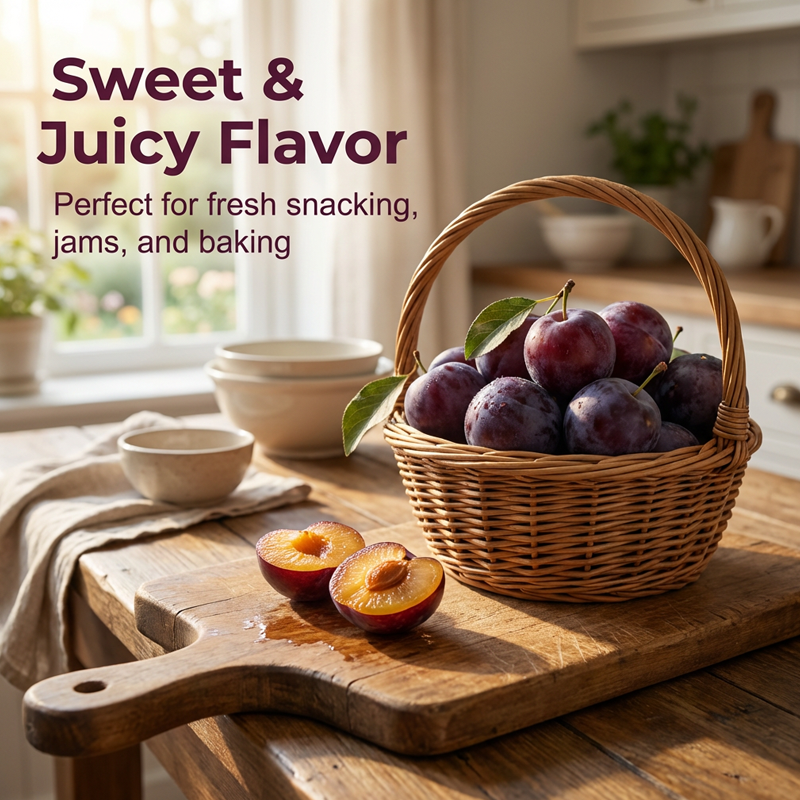 Prémiové slivkové semená na domáce pestovanie