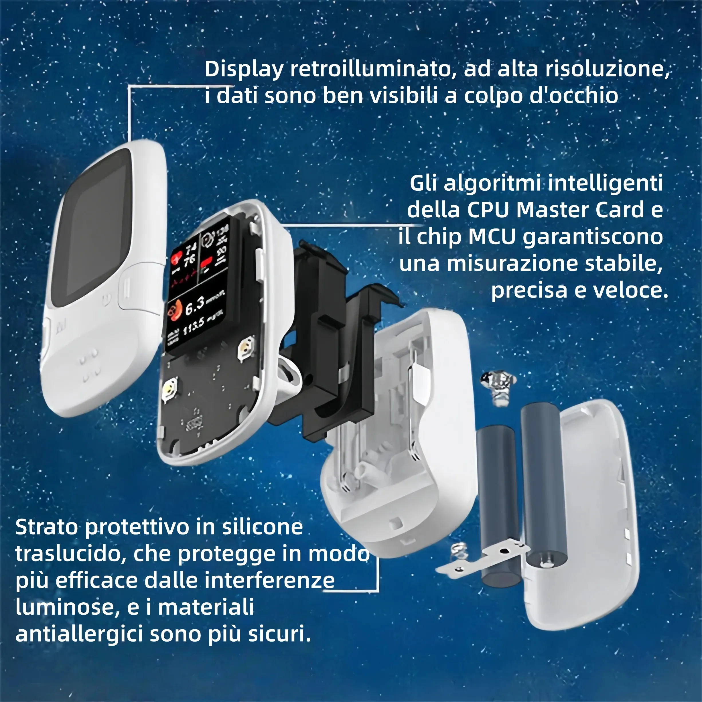 Il più recente glucometro non invasivo di Omron