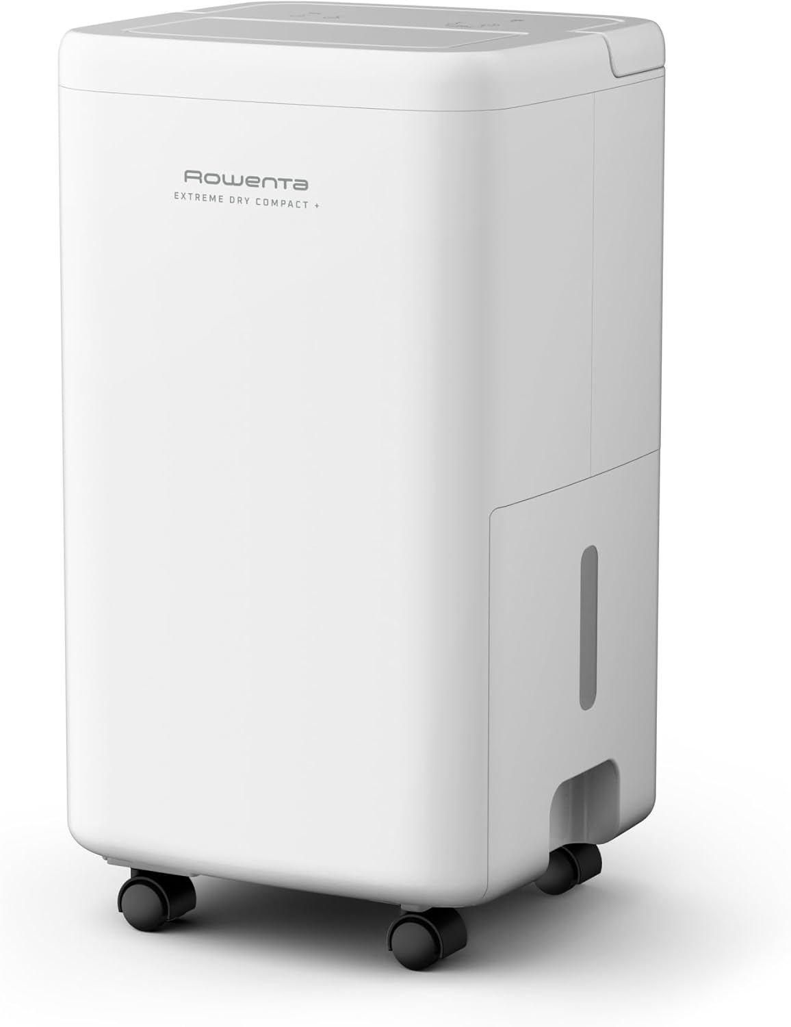 Rowenta Extreme Dry Compact DH5260F0 Deshumidificador 16L/día para hasta 40 m², Secado de Ropa 30% Más Rápido, 3 Modos con Temporizador, Indicador de Humedad, Diseño Compacto-Cottauphut