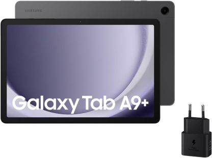 Samsung Galaxy Tab A9 11" 128GB 8GB RAM WiFi Pantalla 1920x1200 Sonido 3D Gris Oscuro Versión Española-Cottauphut