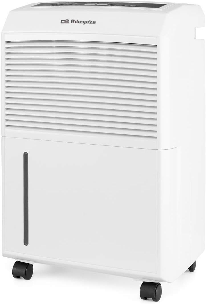 Orbegozo DH 3000 Deshumidificador 30L/día con Refrigerante R290, Depósito 5,8L, Área hasta 120 m², Sistema Anti-Congelación, 495W, 2 Velocidades-Cottauphut