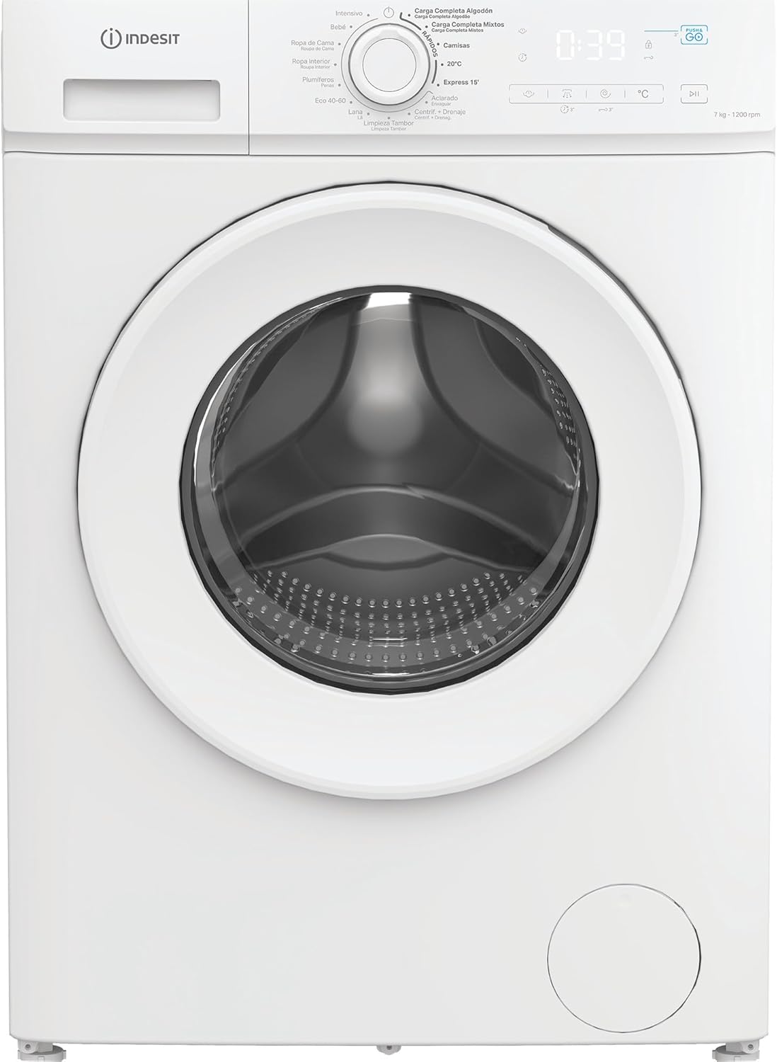 Indesit Lavadora Libre Instalación IMA 752 MY TIME SPT 7 kg, Carga Frontal, Blanca-Cottauphut
