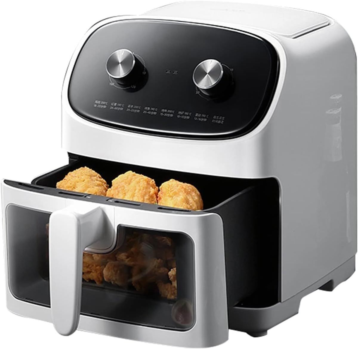Freidora de Aire 1300W KAMNIK 6 Cuartos con 7 Menús Preestablecidos, Control de Temperatura y Precalentamiento, Antiadherente-Cottauphut