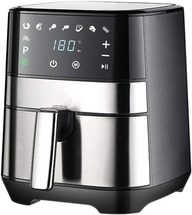 Freidora de Aire Eléctrica con Pantalla Digital LCD y Olla Desmontable, Horno de Aire Caliente sin Aceite Modelo ESFzyLBXVgXGSYunjK-Cottauphut