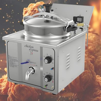 Freidora de Aire a Presión Eléctrica Comercial – 3000W, Alta Potencia, Cocción Rápida, Ideal para Restaurantes y Tiendas de Aperitivos, Modelo YCNLYSSR-Cottauphut