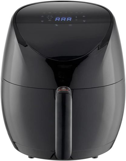 Freidora de Aire Eléctrica 4,6 L AJIEYMXD con Pantalla Táctil LED, Horno 360° sin Aceite, Capacidad 4,6 Litros-Cottauphut