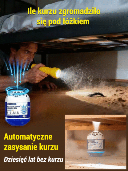 【Pogromca Kurzu】Uniwersalne Magiczne Pudełko Odkurzające