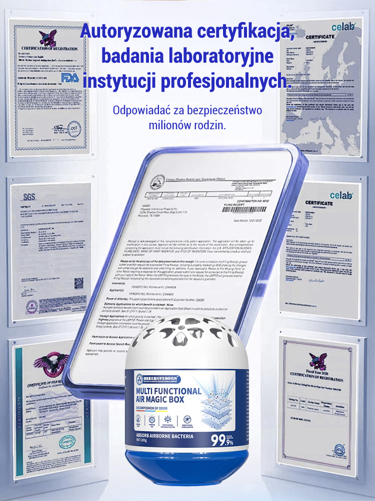 【Pogromca Kurzu】Uniwersalne Magiczne Pudełko Odkurzające