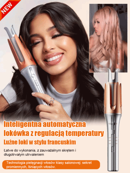 Inteligentna automatyczna lokówka do włosów z inteligentną regulacją temperatury