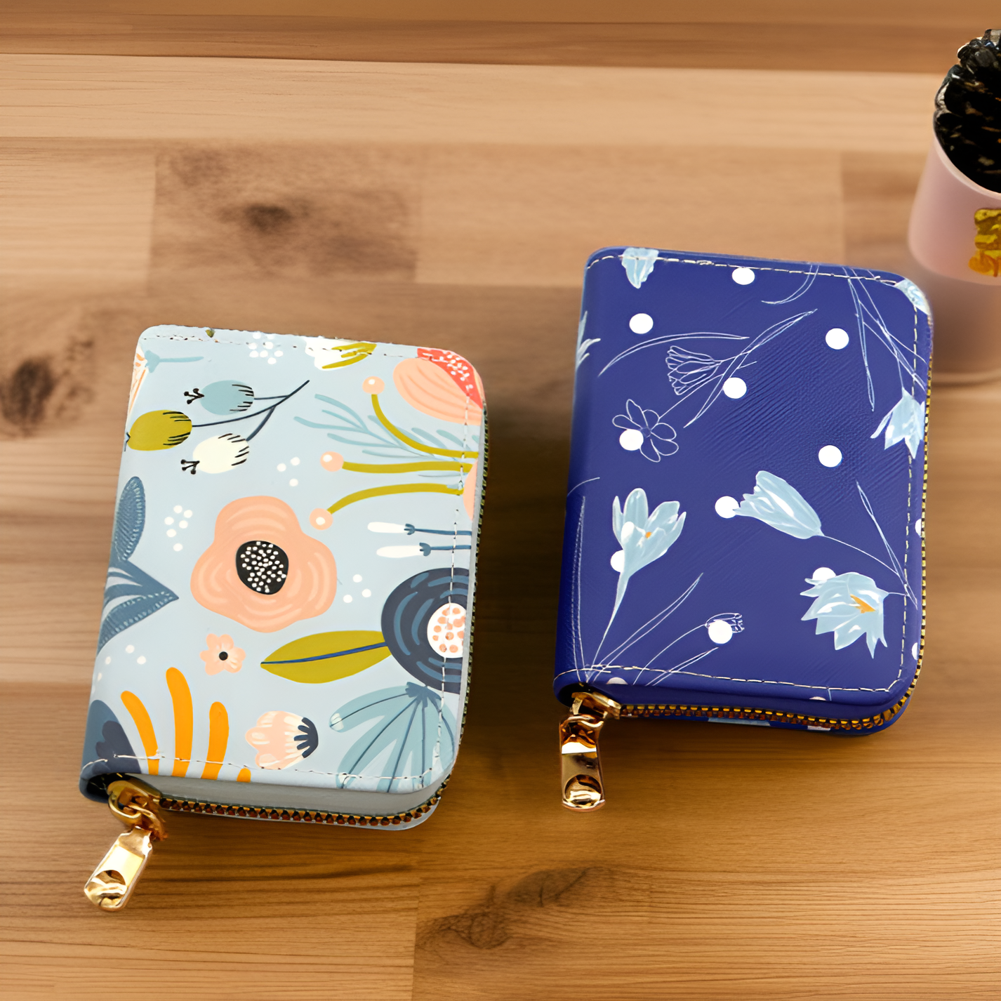 Portmonetka z zamkiem - widok ogólny