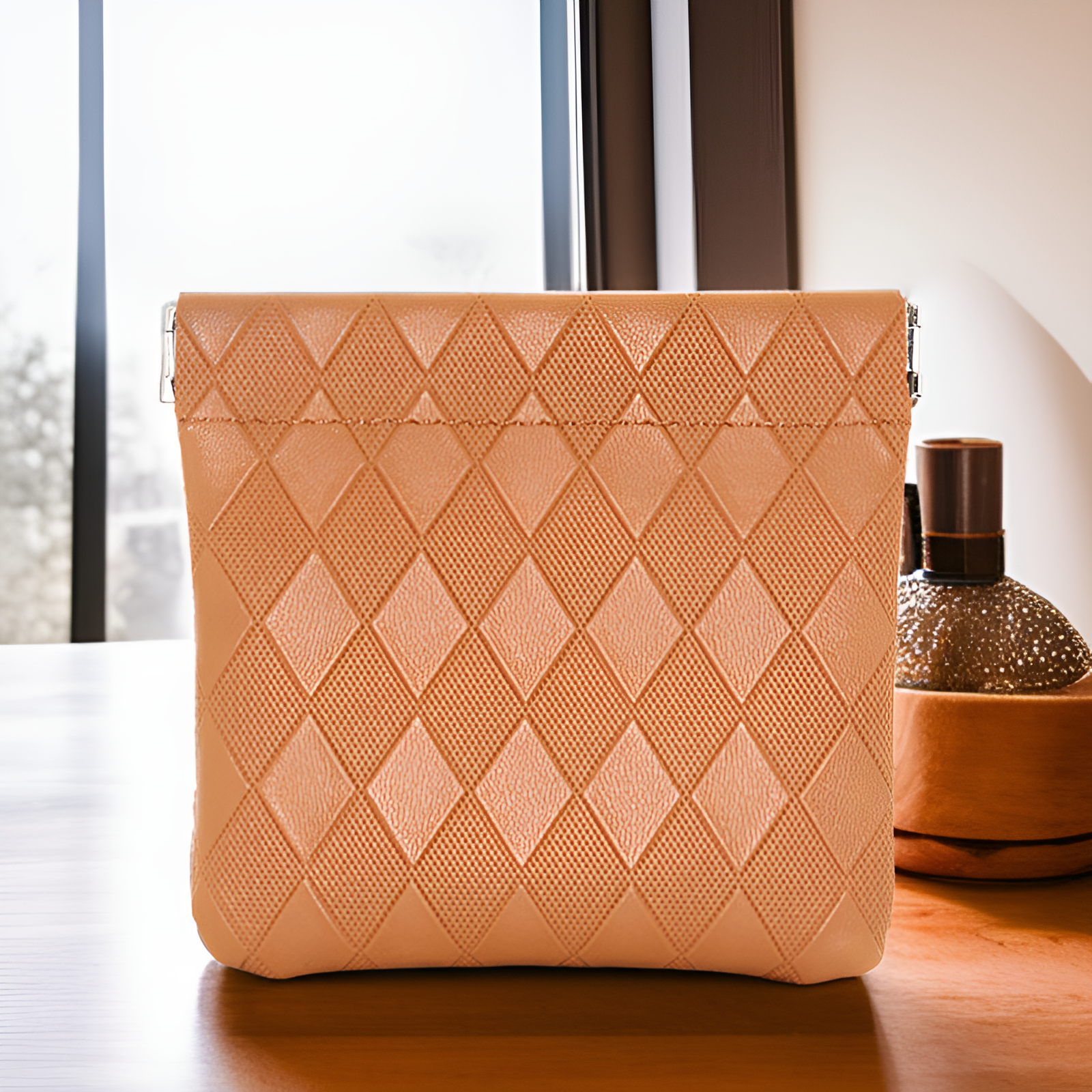 Praktyczna torba do przechowywania kart w nowoczesnym stylu