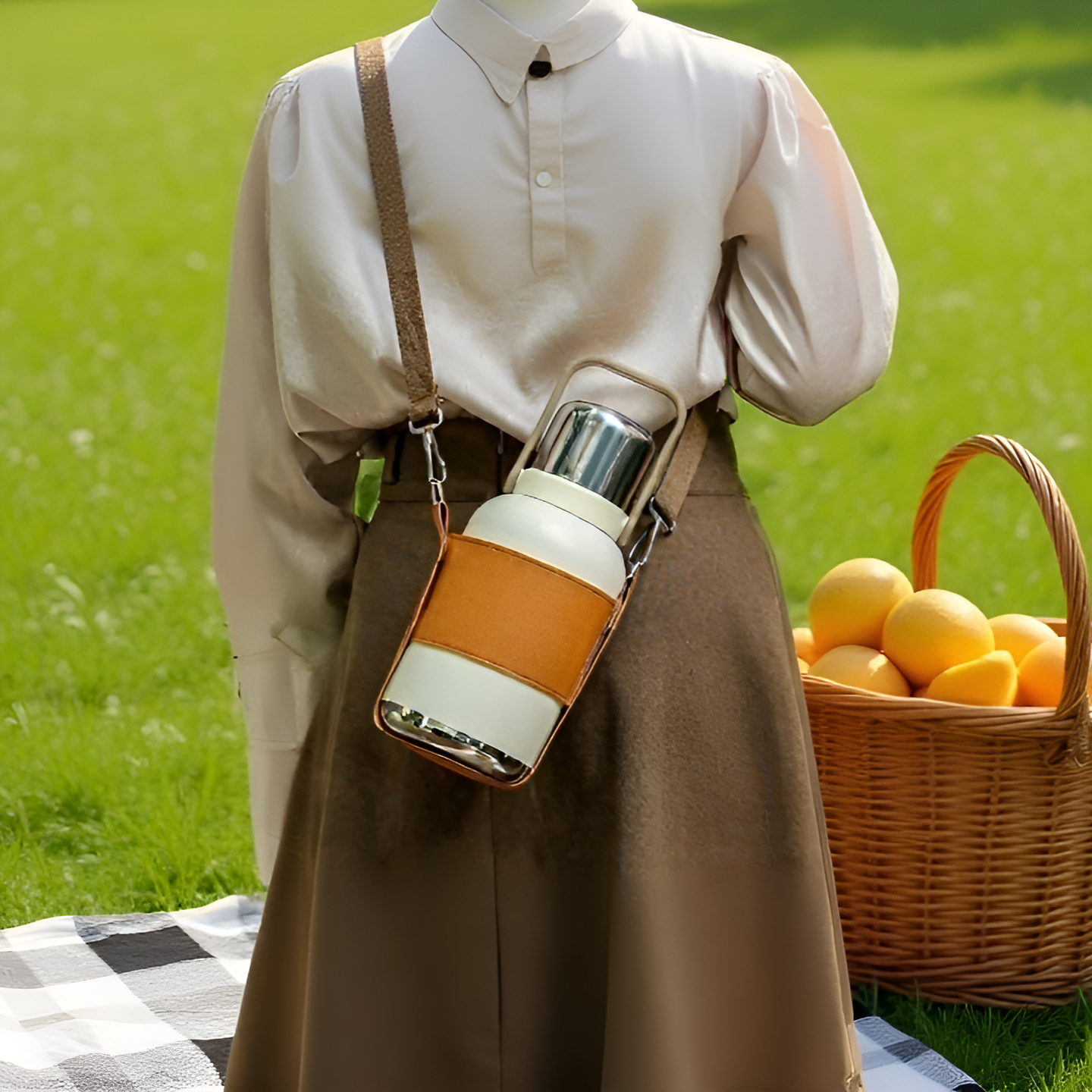 Termos z wygodnym uchwytem na podróż