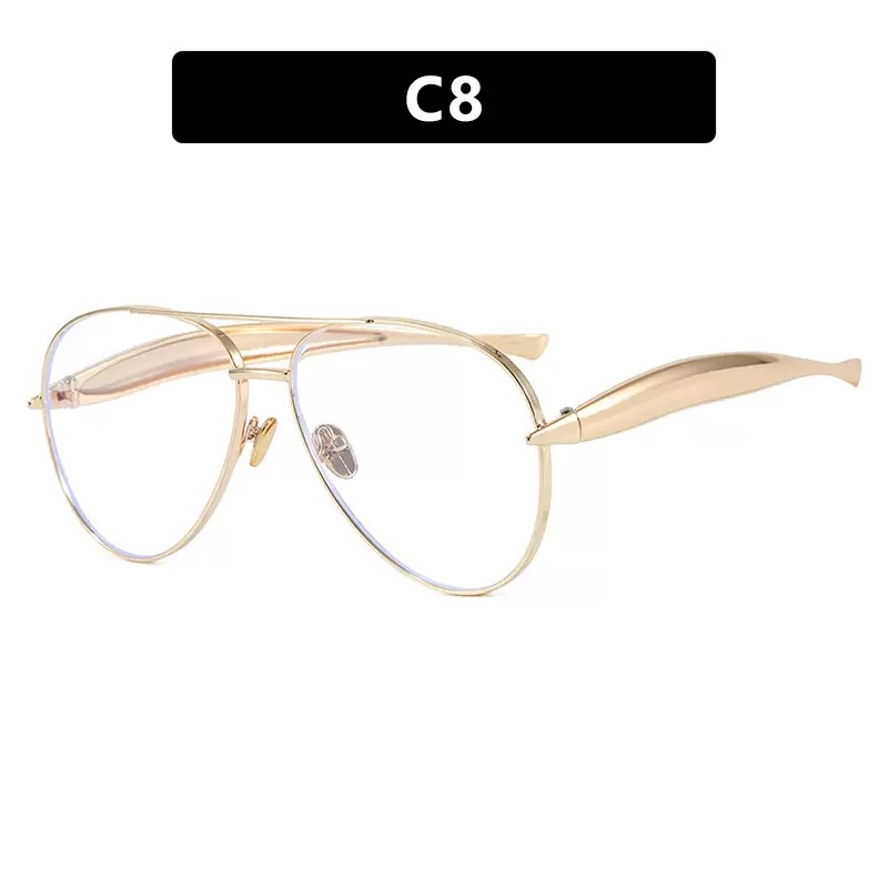 Spykay™ EG60665 Vintage Double Bridges Aviator Frame Eyeglasses
