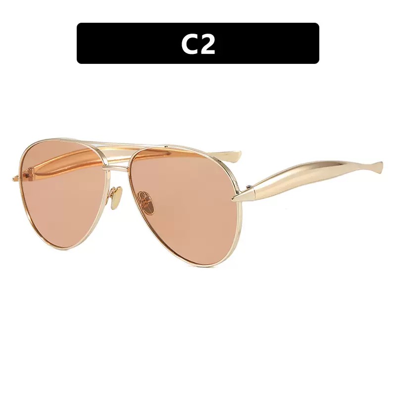 Spykay™ EG60665 Vintage Double Bridges Aviator Frame Eyeglasses