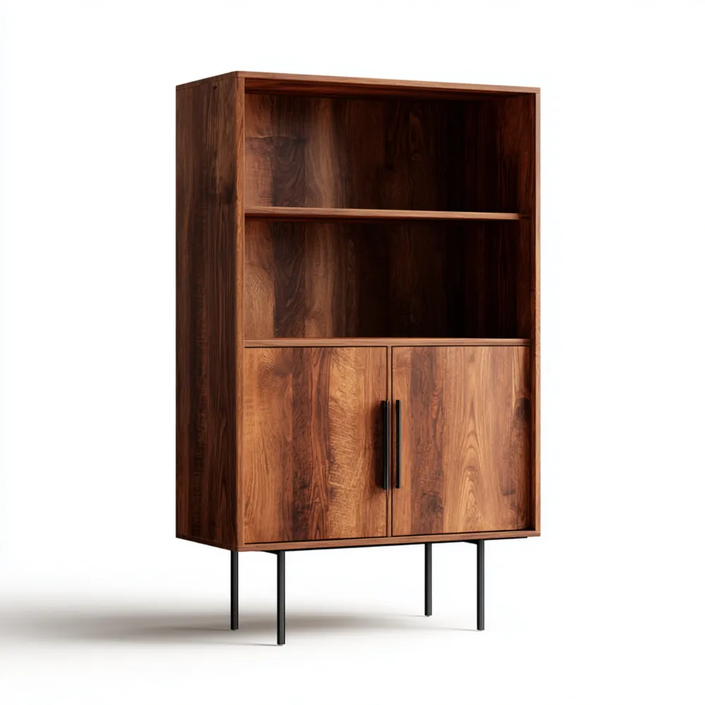 Mobile decorativo legno massello 180x90x40 cm - design moderno