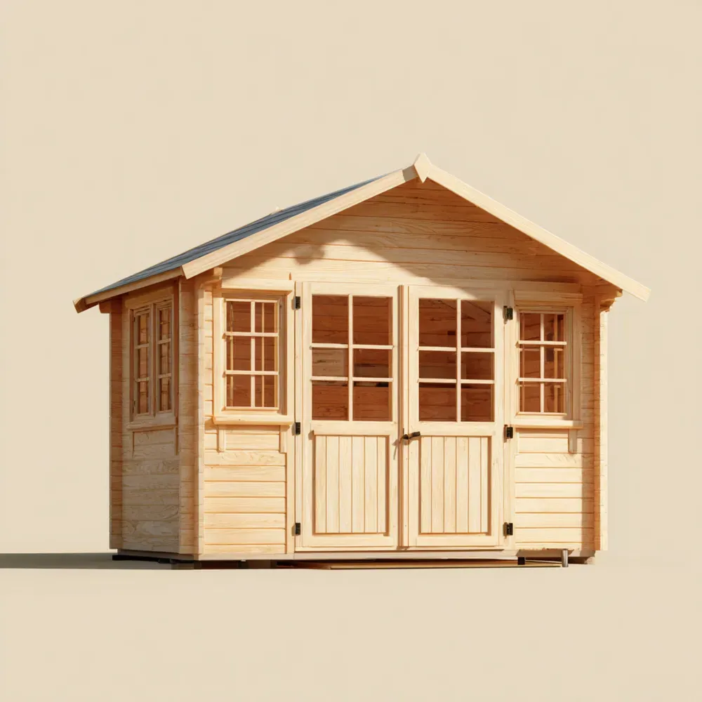 Casetta da giardino in legno 250x300x220 cm – Design tradizionale-Stillivano