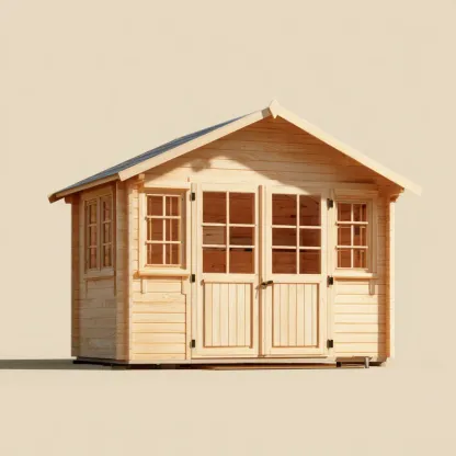 Casetta da giardino in legno 250x300x220 cm – Design tradizionale-Stillivano