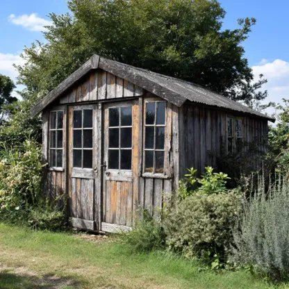 Casetta da giardino in legno 250x200x220 cm – Stile rustico-Stillivano