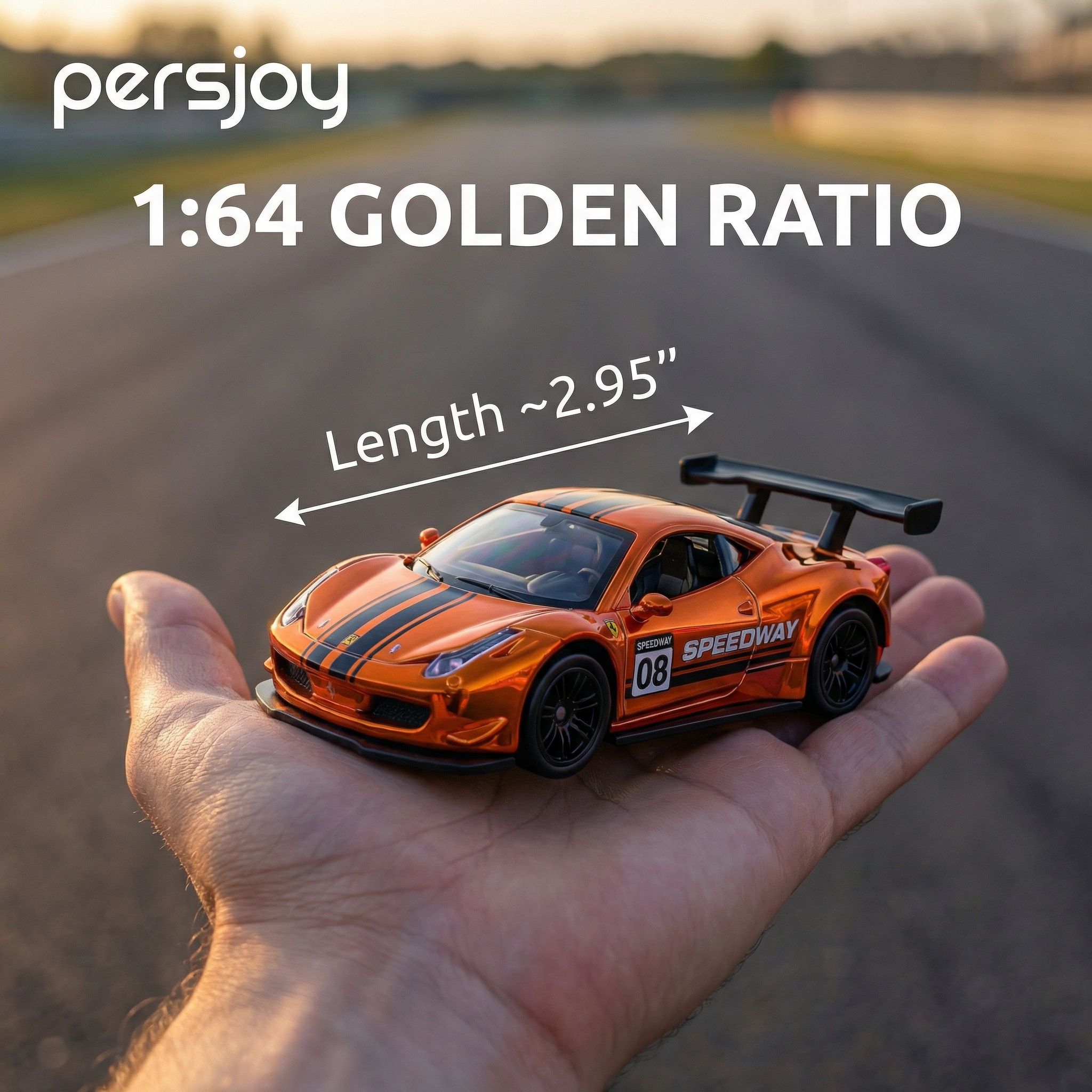 Miniature World | 1:64 Scale Diecast Car Model + LED Illuminated Extendable Garage Display Case Keychain (Multiple Car Models Available)