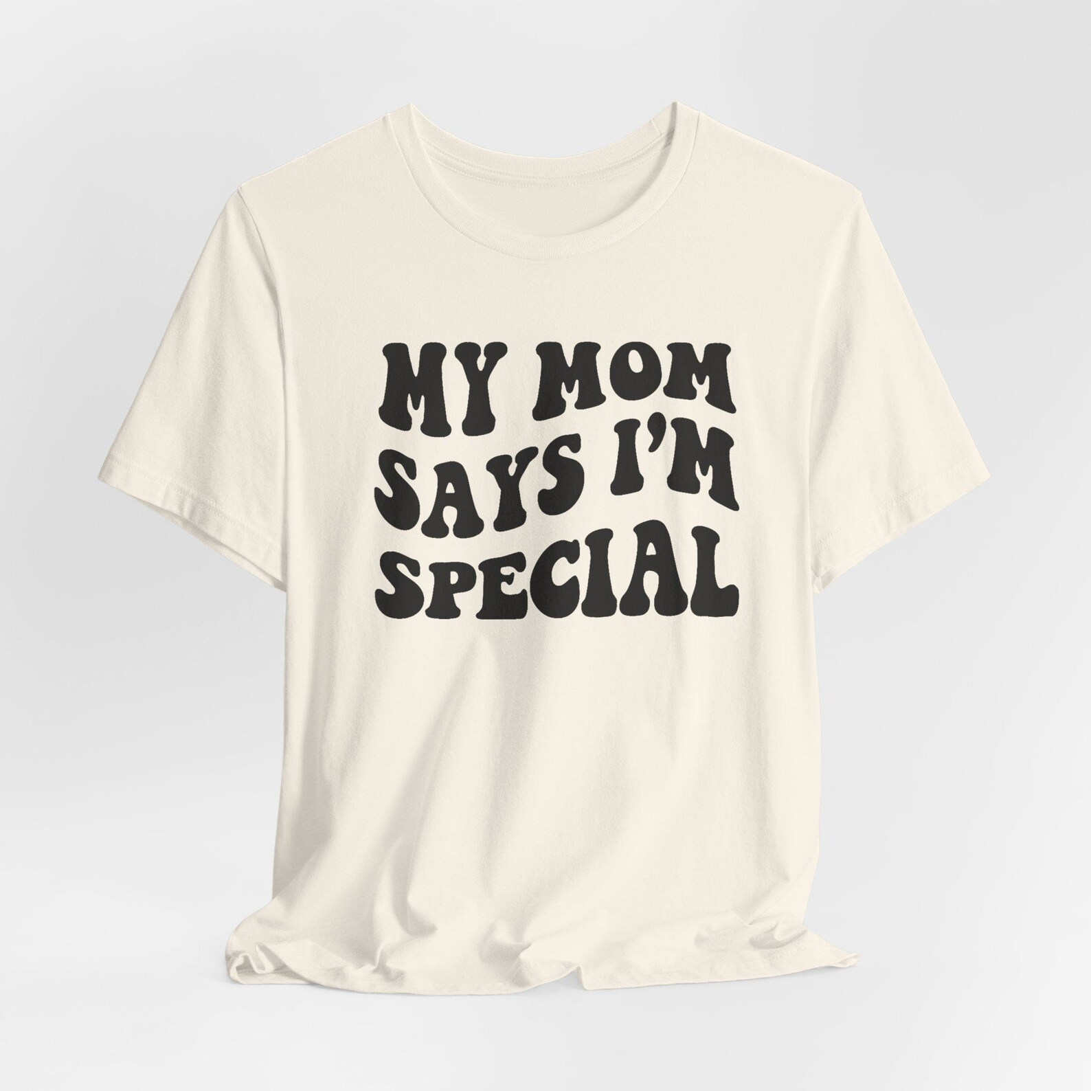Custom I Love My Mom T-shirt Crewneck Hoodie - Personalized Sweatshirt Mother's Day Gift