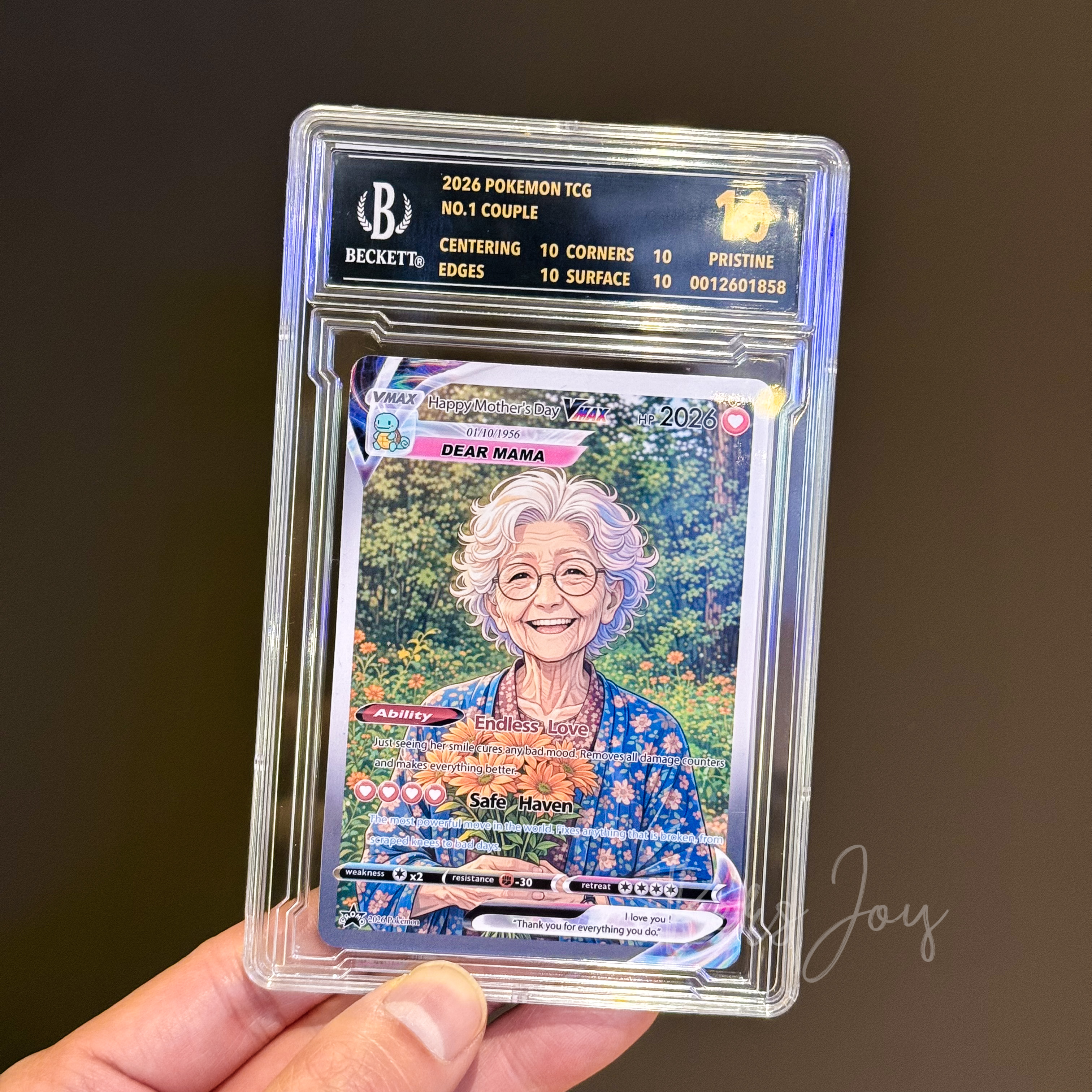 Turn Your Photo Into a Custom VMAX Mama Memory Poke Card - Personalized Mother's Day Anniversary Gift