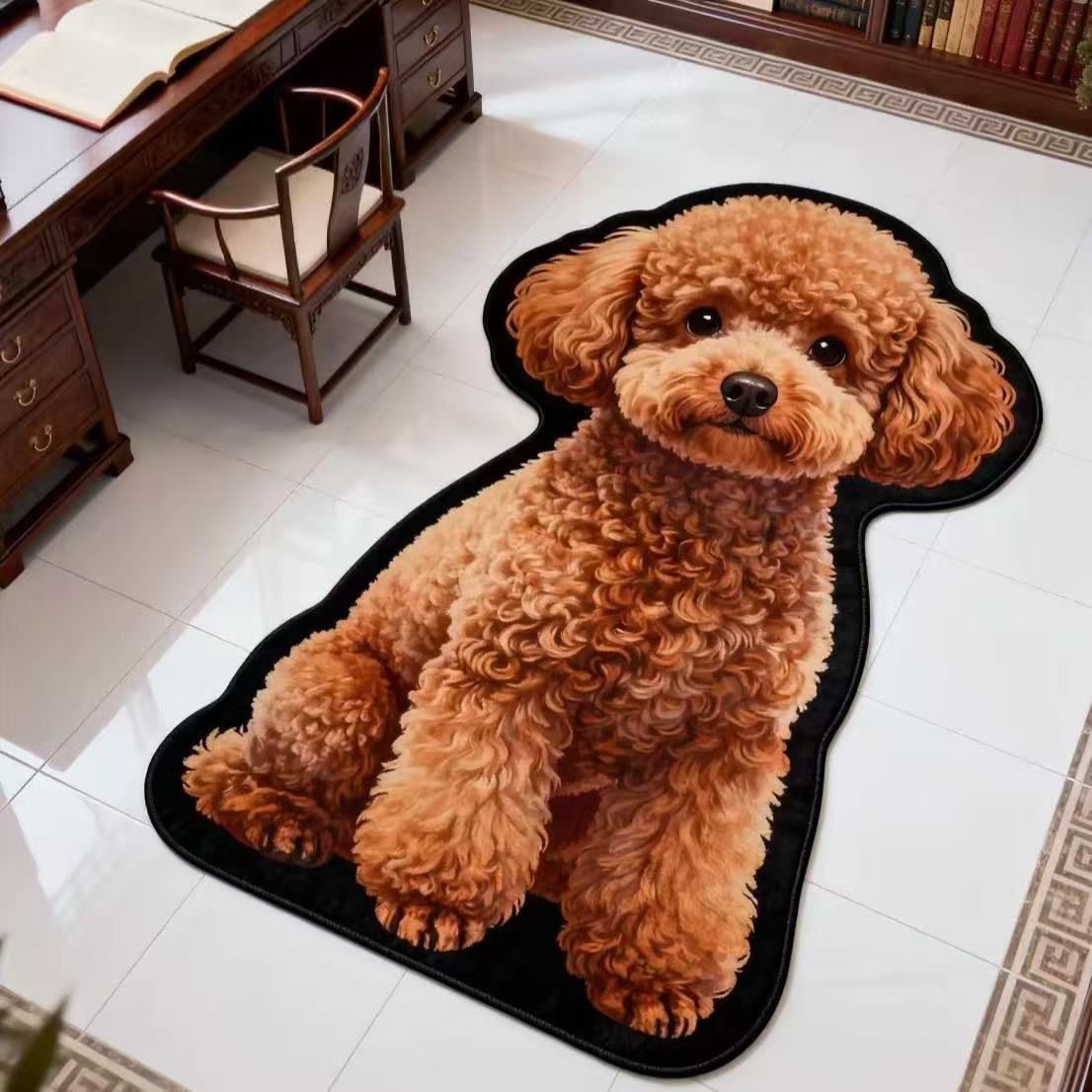 Custom Pet Shaped Rug – Turn Your Dog or Cat into a Cozy Floor Mat