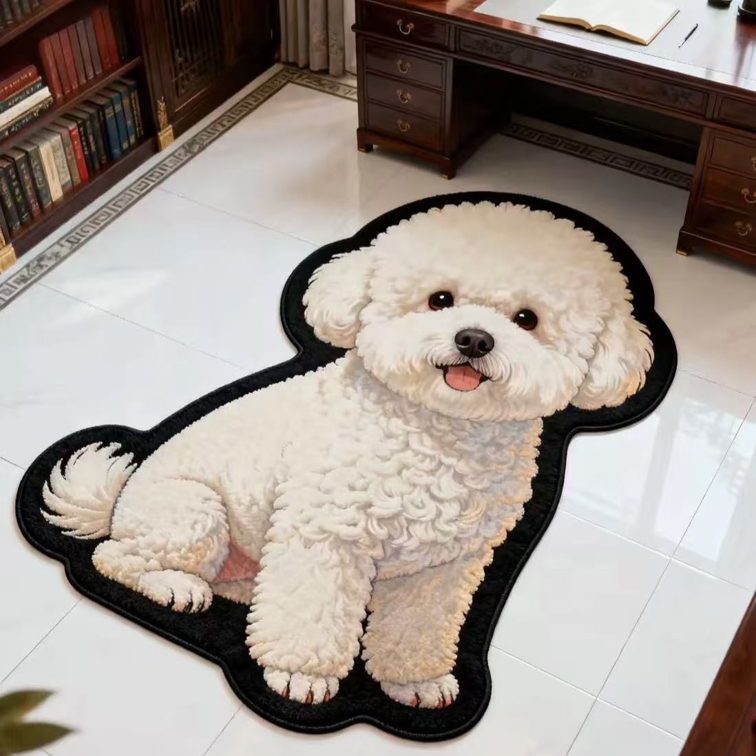 Custom Pet Shaped Rug – Turn Your Dog or Cat into a Cozy Floor Mat