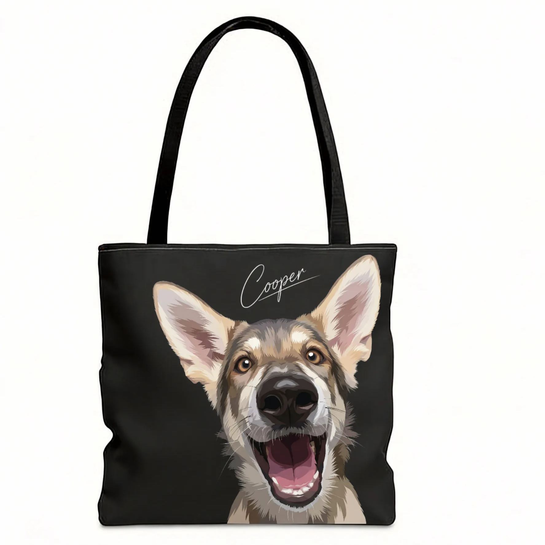 The "Proud Pet Mom" Essential: Custom Art Tote Bag - Unique Gift for Dog & Cat Lovers