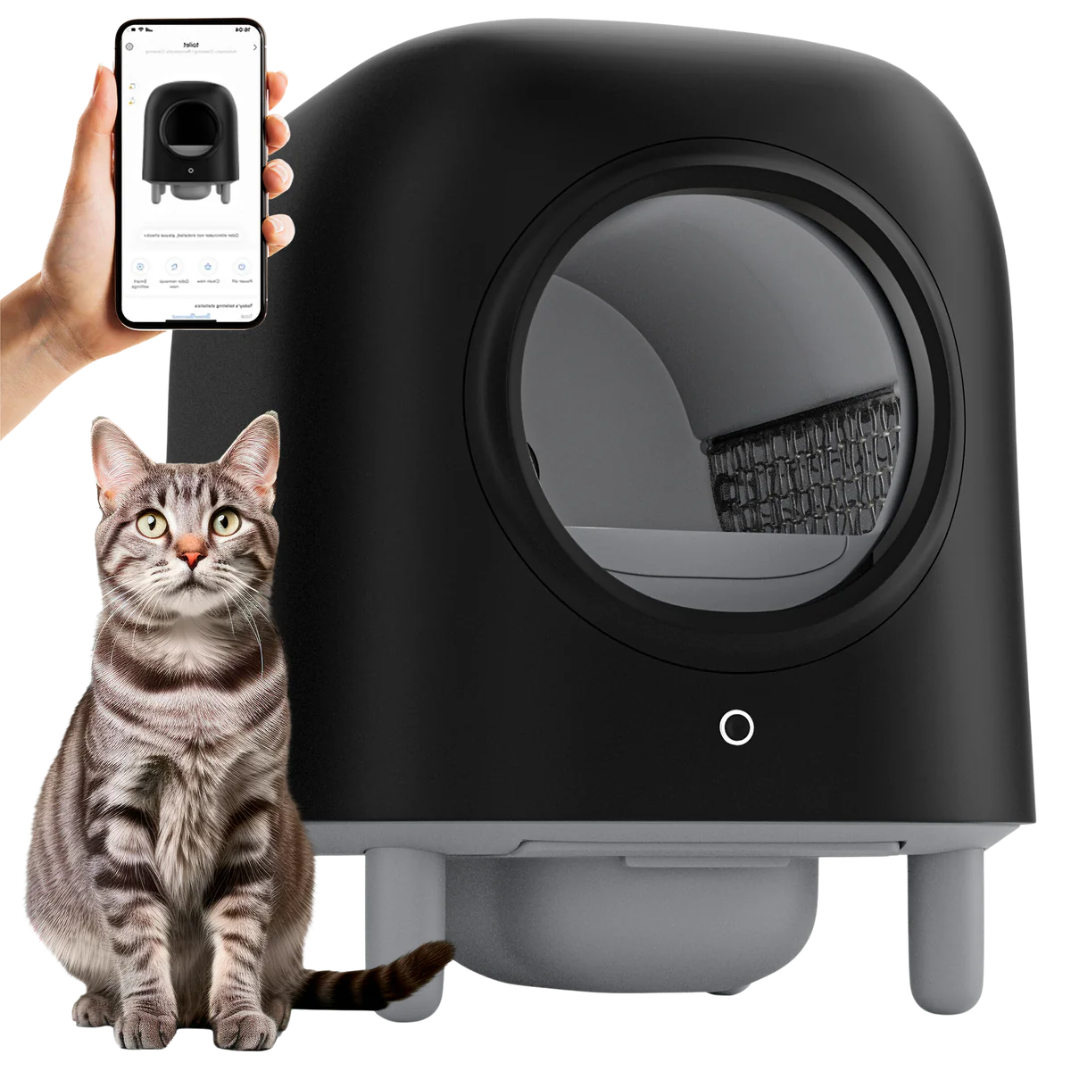 Self-Cleaning Litter Box