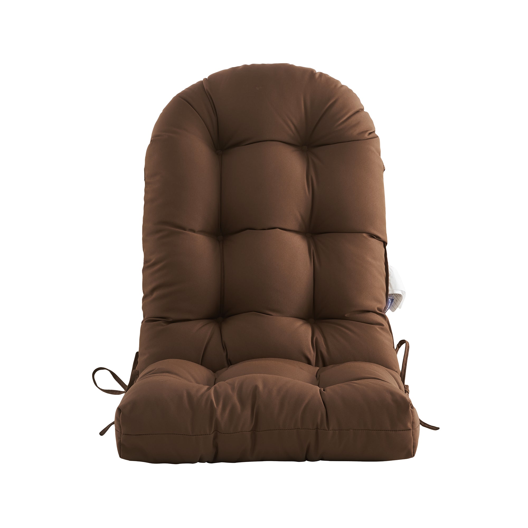 Outdoor High Back Chair Cushion, Thick Tufted Seat Pad with UV & Water-Resistant Fabric, 48" x 21" x 4"