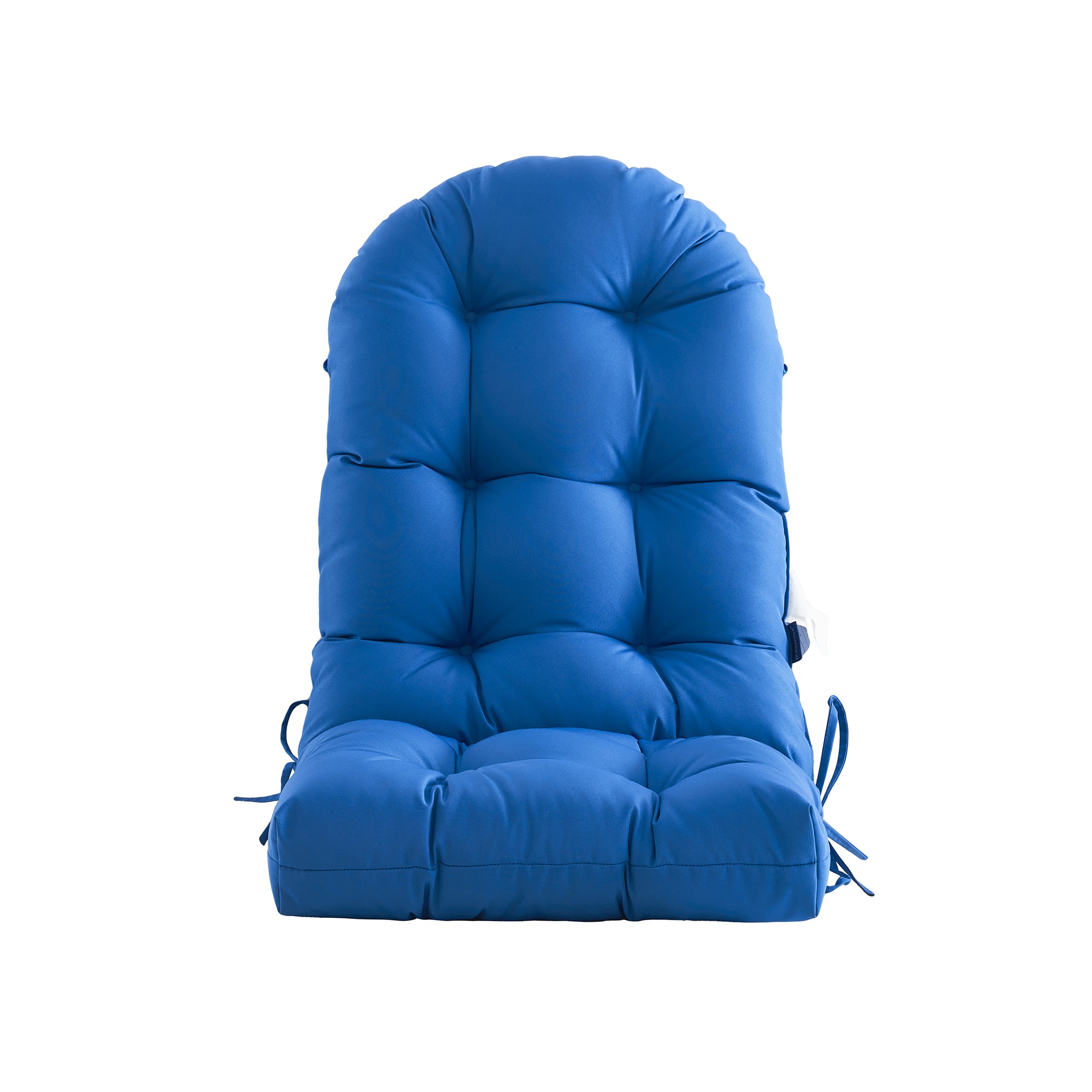 Outdoor High Back Chair Cushion, Thick Tufted Seat Pad with UV & Water-Resistant Fabric, 48" x 21" x 4"
