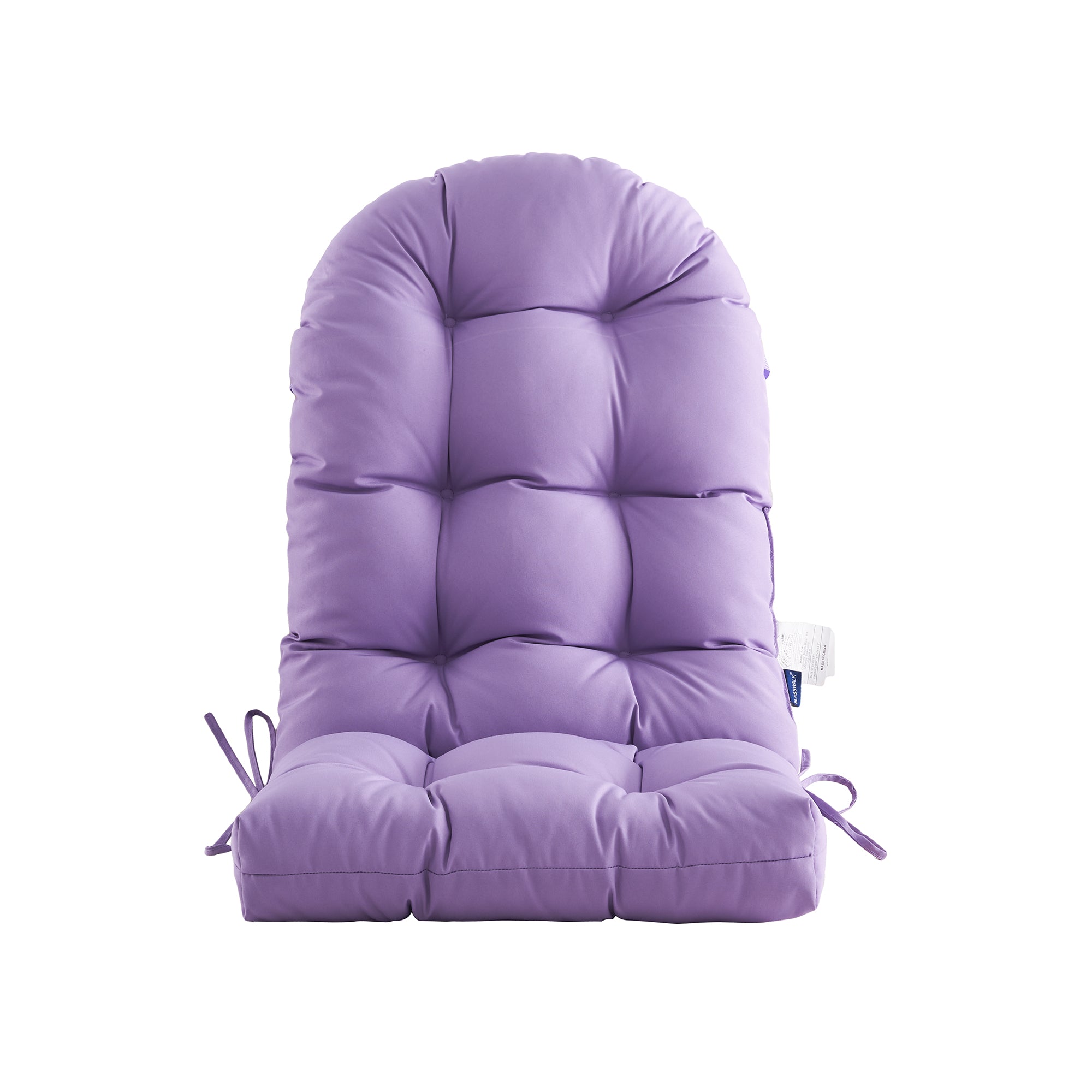 Outdoor High Back Chair Cushion, Thick Tufted Seat Pad with UV & Water-Resistant Fabric, 48" x 21" x 4"