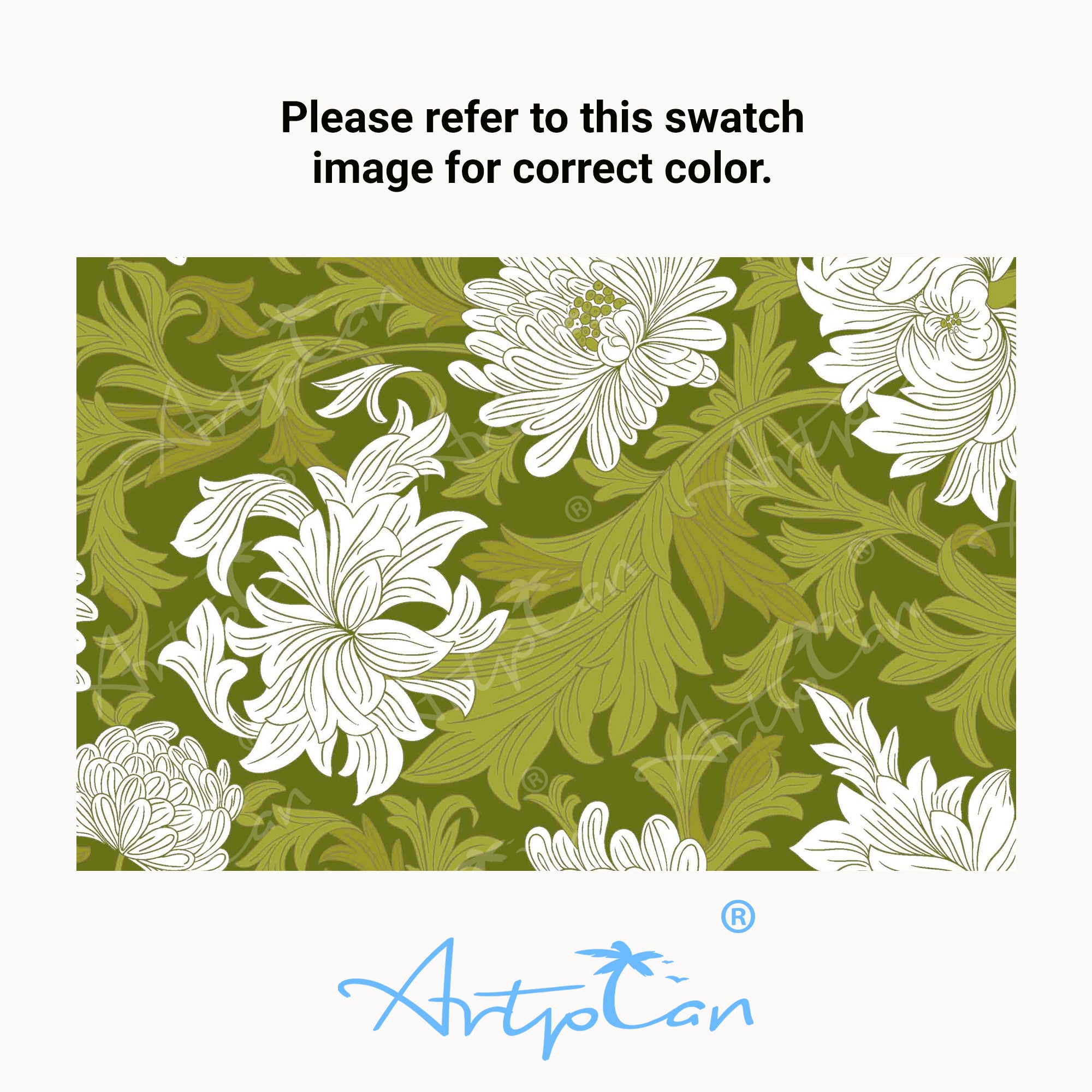 Outdoor Chaise Lounge Cushion 72x22x4 inches, Floral Tufted Thick Replacement Cushion with Ties, All Weather Wicker Patio Furniture Cushion