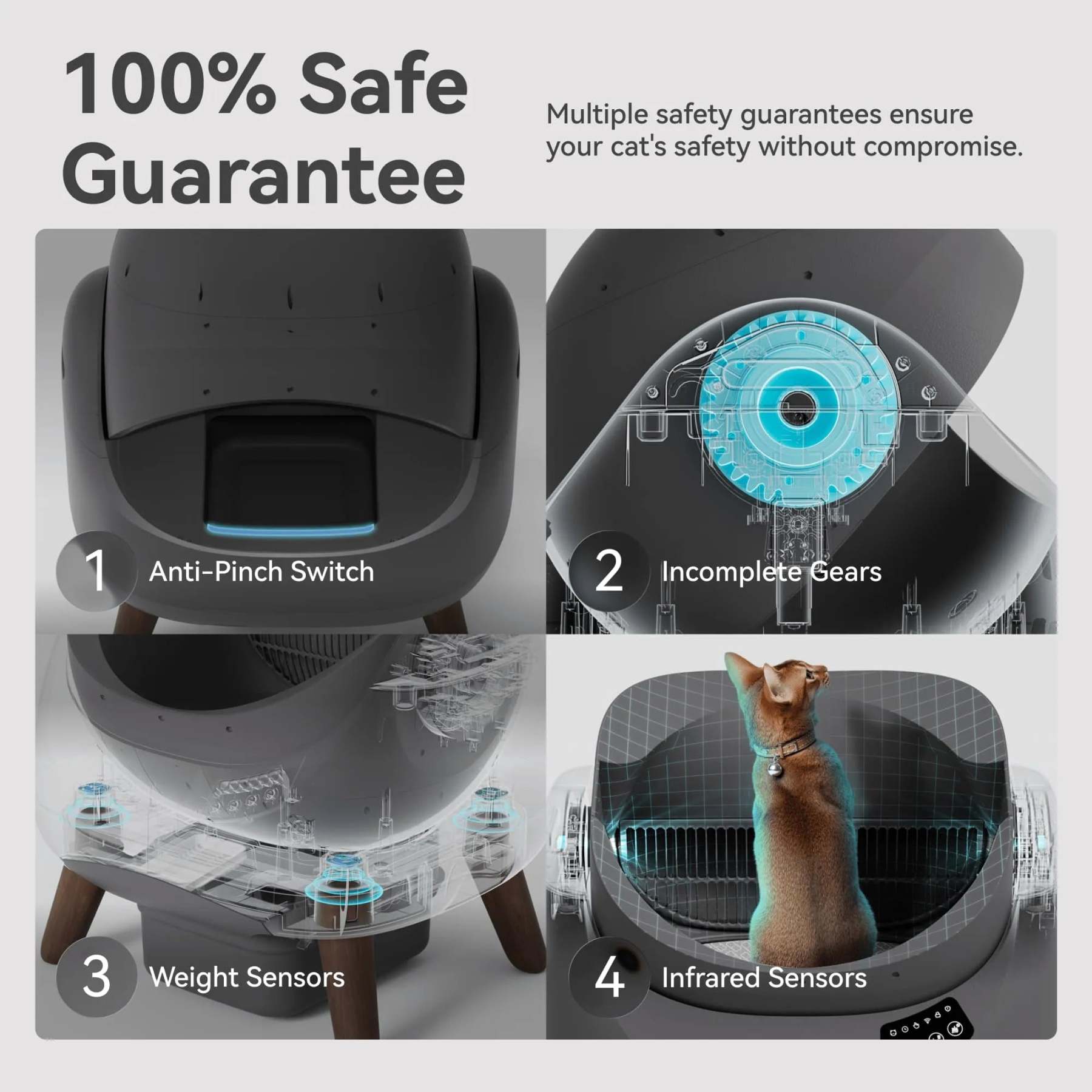 Self-Cleaning Litter Box - Multi-Cat