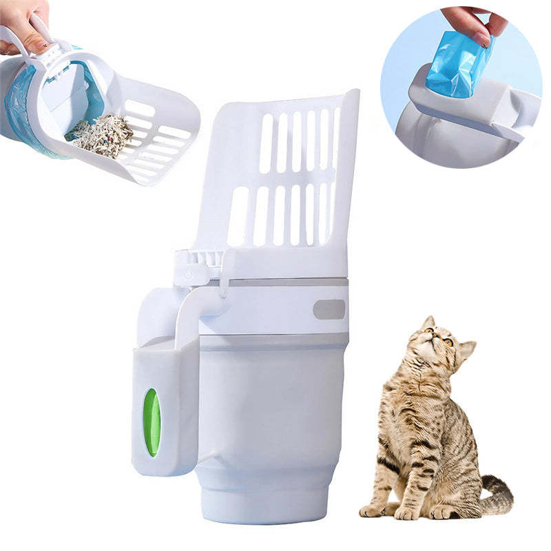 Litter Shovel Scooper With Refill Bags