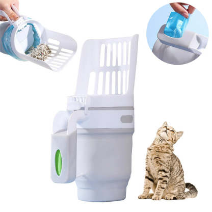 Litter Shovel Scooper With Refill Bags