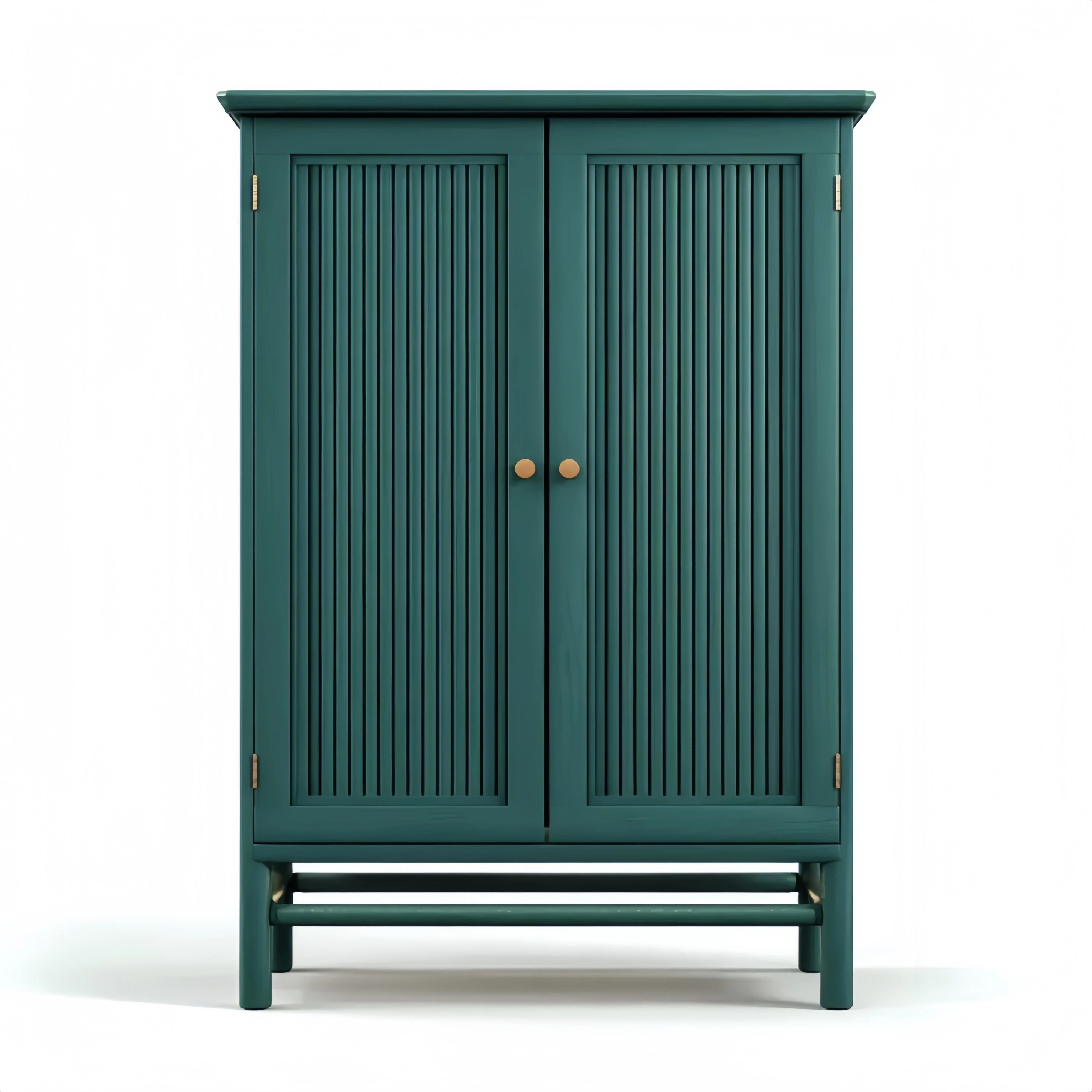 Armadio in Legno 90x45x160 cm - Verde - Design Moderno