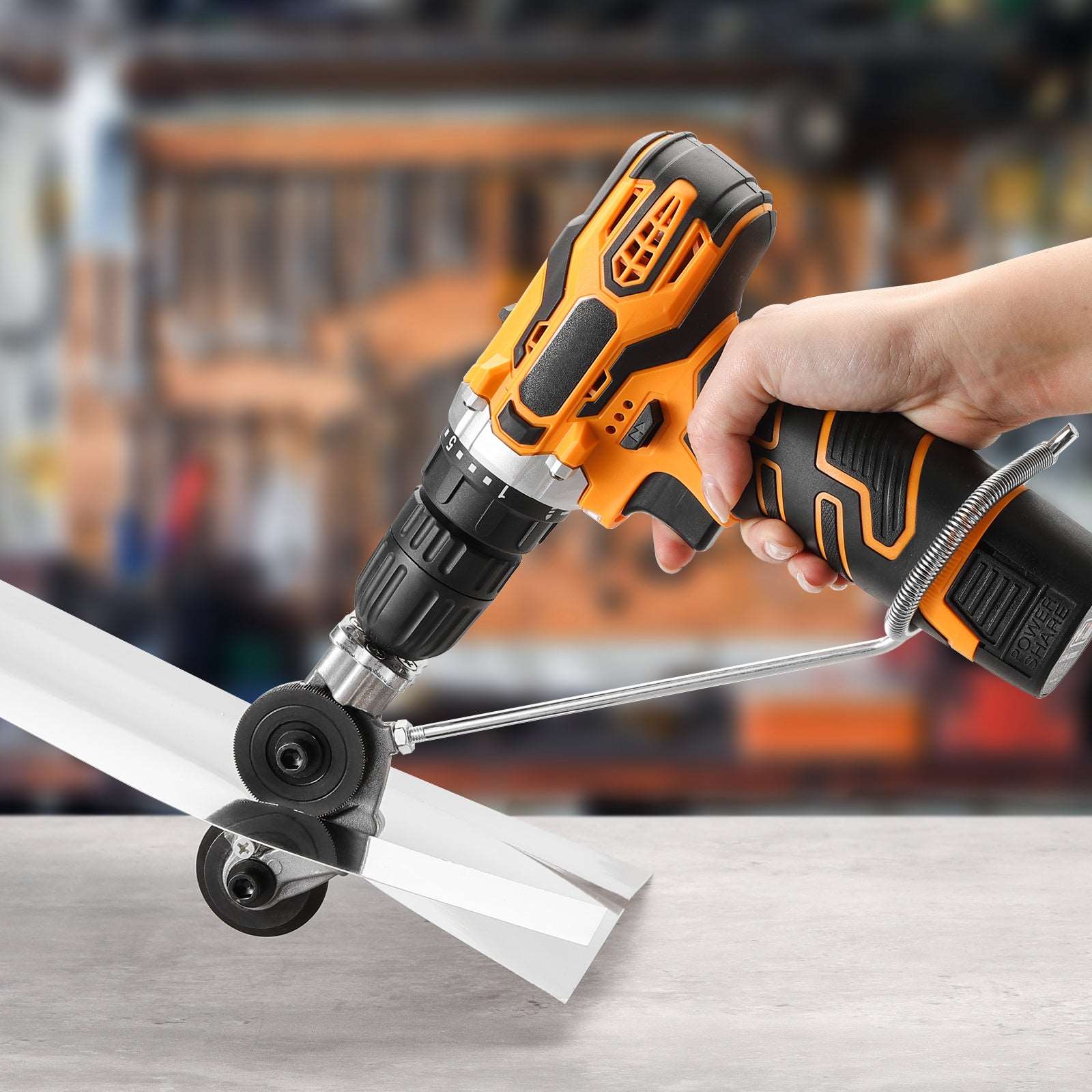 🛡️⚙️ BLESKOVÝ VÝPREDAJ: 50% ZĽAVA! 🔩Elektrická vŕtačka – presná, ľahká a bezpečná rezačka kovových ozubených kolies na každodenné použitie ✂️✨🎯