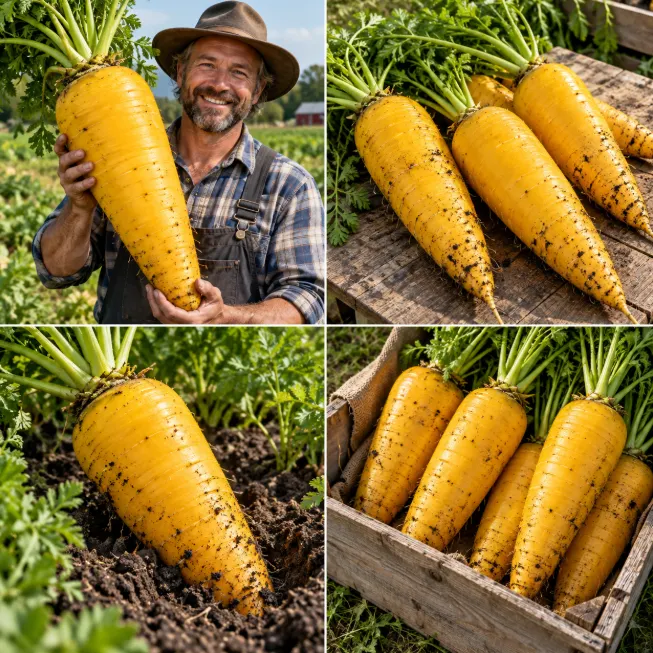 🥕Obrovská mrkva – záchranca medzi zimnou zeleninou