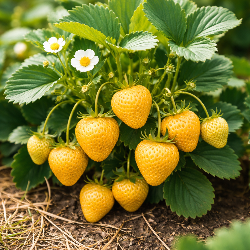 🍓 Semená zlatých jahôd – Pestujte si doma sladké zlaté jahody